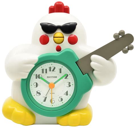 rock and roll chicken alarm clock|Rock n’ Roll Chicken, CRE321UR03 .